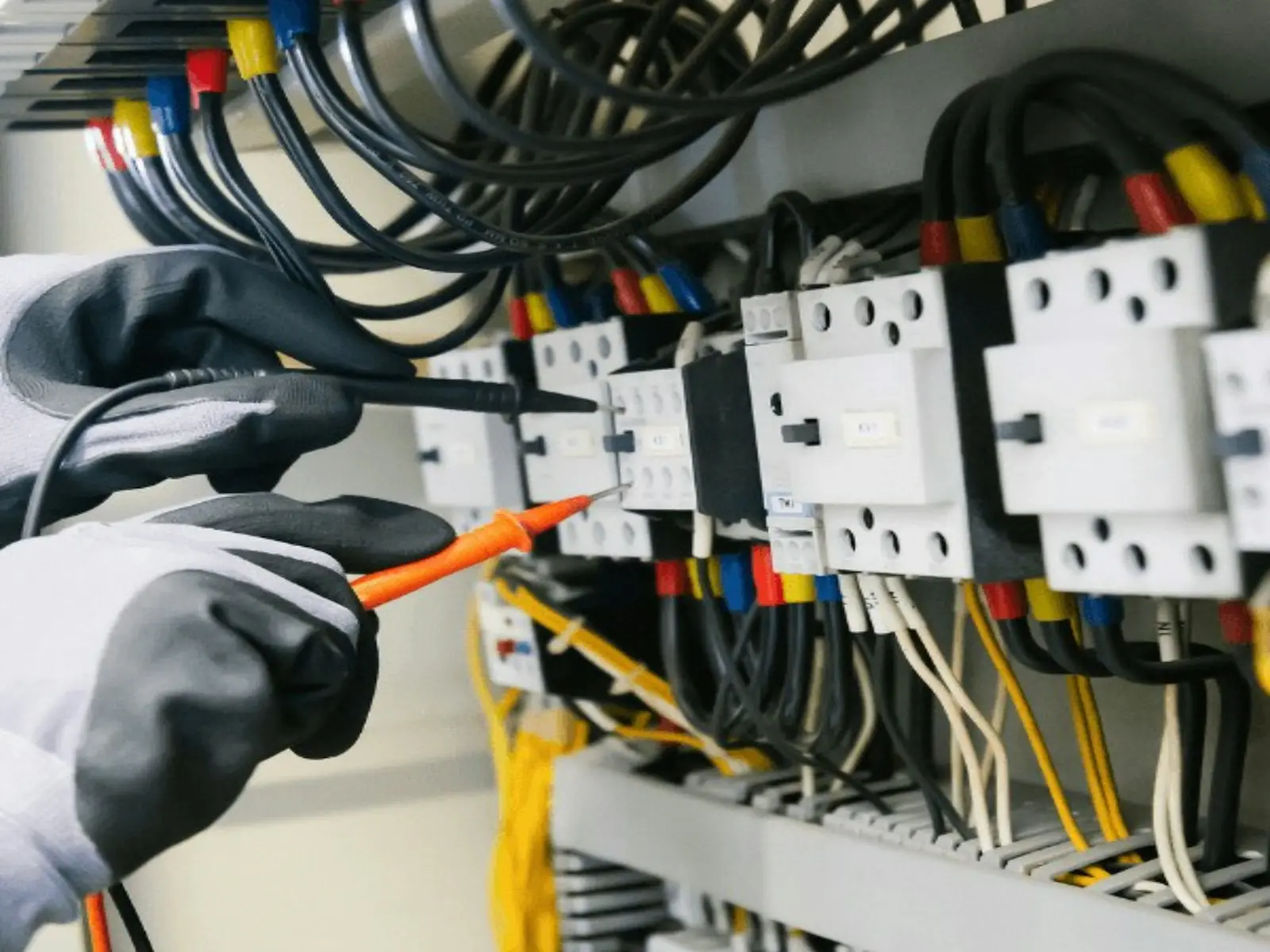 Messung an einer elektrotechnischen Anlage